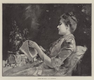 ボールの後 作： George L. Seymour